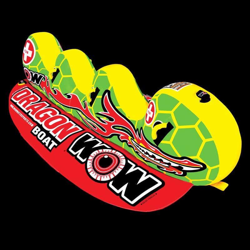 WOW Watersports Dragon Boat Tubo de Agua Remolcable para 3 Personas