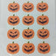 Décorations comestibles pour cupcakes d'Halloween (12 pièces) – Design citrouille