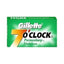 Lames de rasoir Gillette 7 O'clock Super Stainless Double Edge - Pack de 20x5