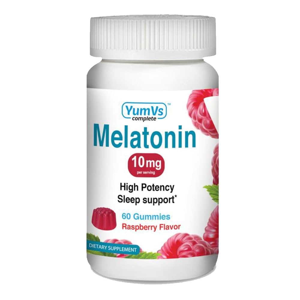 YumV's Maximum Strength Melatonin Gummies - 60 Count