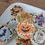 Décorations comestibles pour cupcakes d'Halloween (12 pièces) – Design citrouille