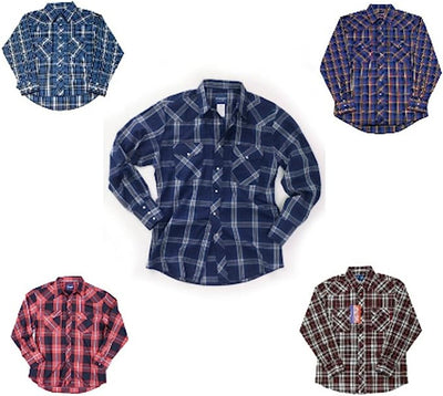 Men's Lightweight Plaid Long Sleeve Shirt - Korvel