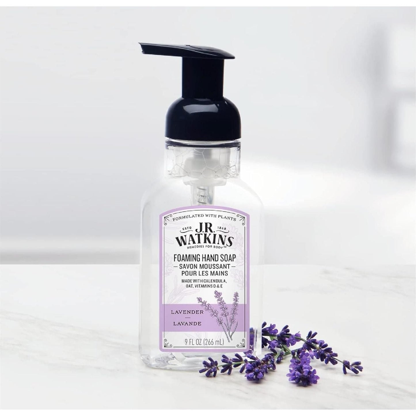 J.R. Watkins Lavender Foaming Hand Soap - 9 oz