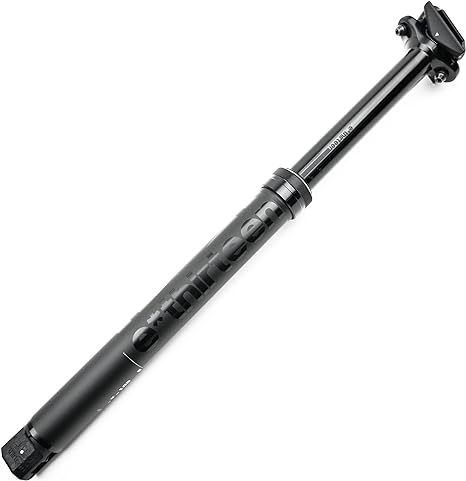 e*thirteen Vario Dropper Seatpost - Noir Stealth, 31.6x150-180mm