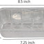 Moule à pain en aluminium de 2 lb - 8 3/4" x 4 1/2" x 2,5"