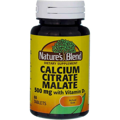 Nature's Calcium Citrate Caplets - 60 Count