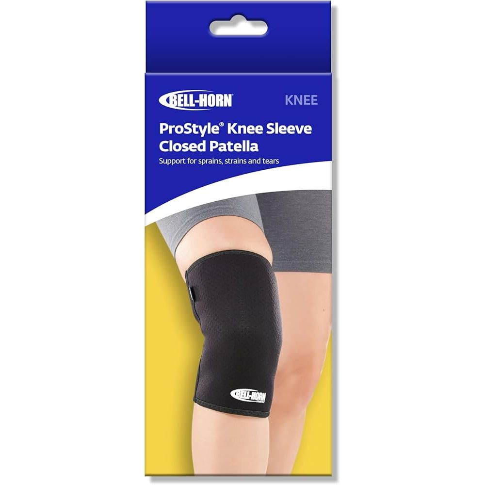 Manchon de genou fermé à patella PresStyle Bell-Horn – XXXL