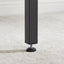 Stylish Grey Bar Table Set with Soft PU Seats and Backrests