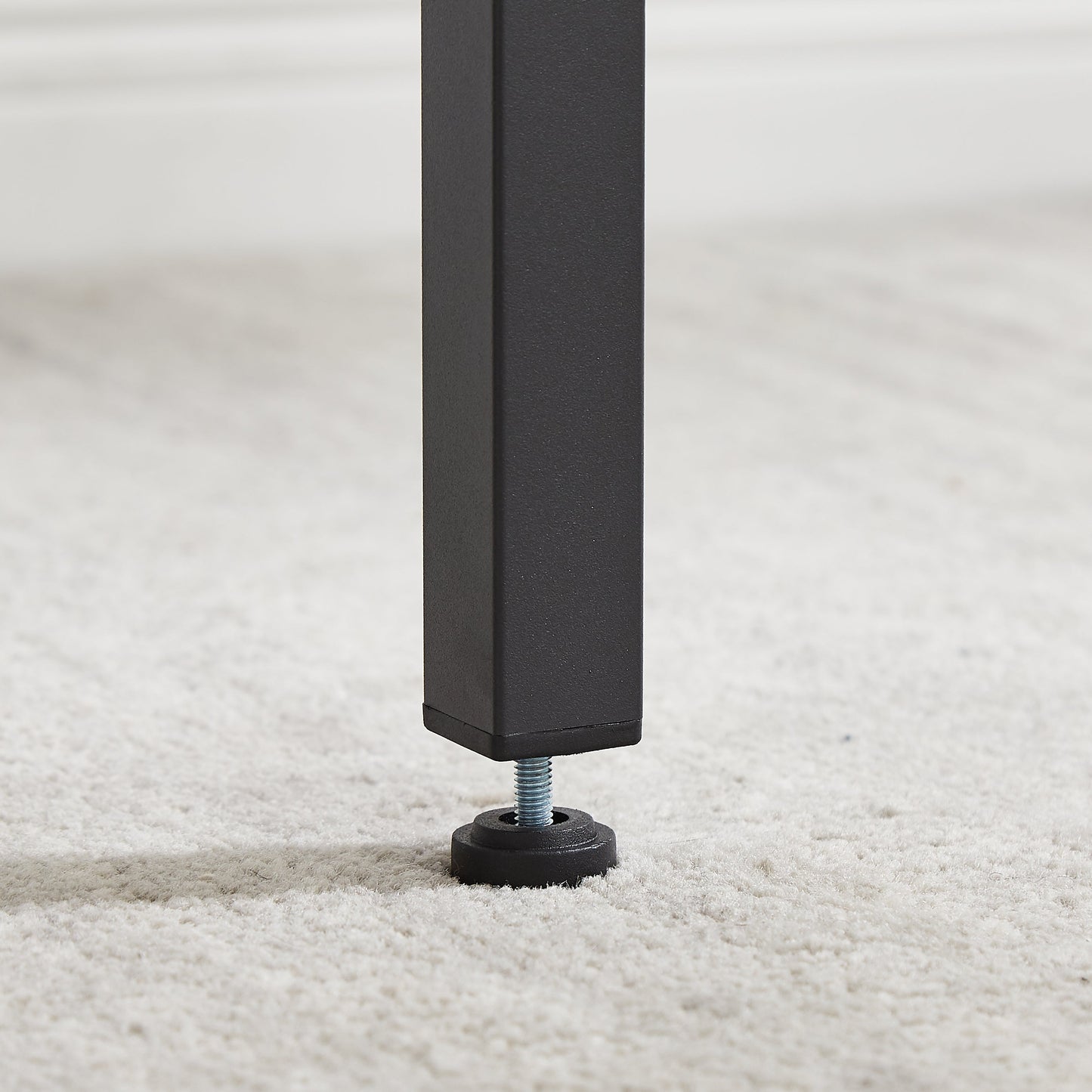 Stylish Grey Bar Table Set with Soft PU Seats and Backrests