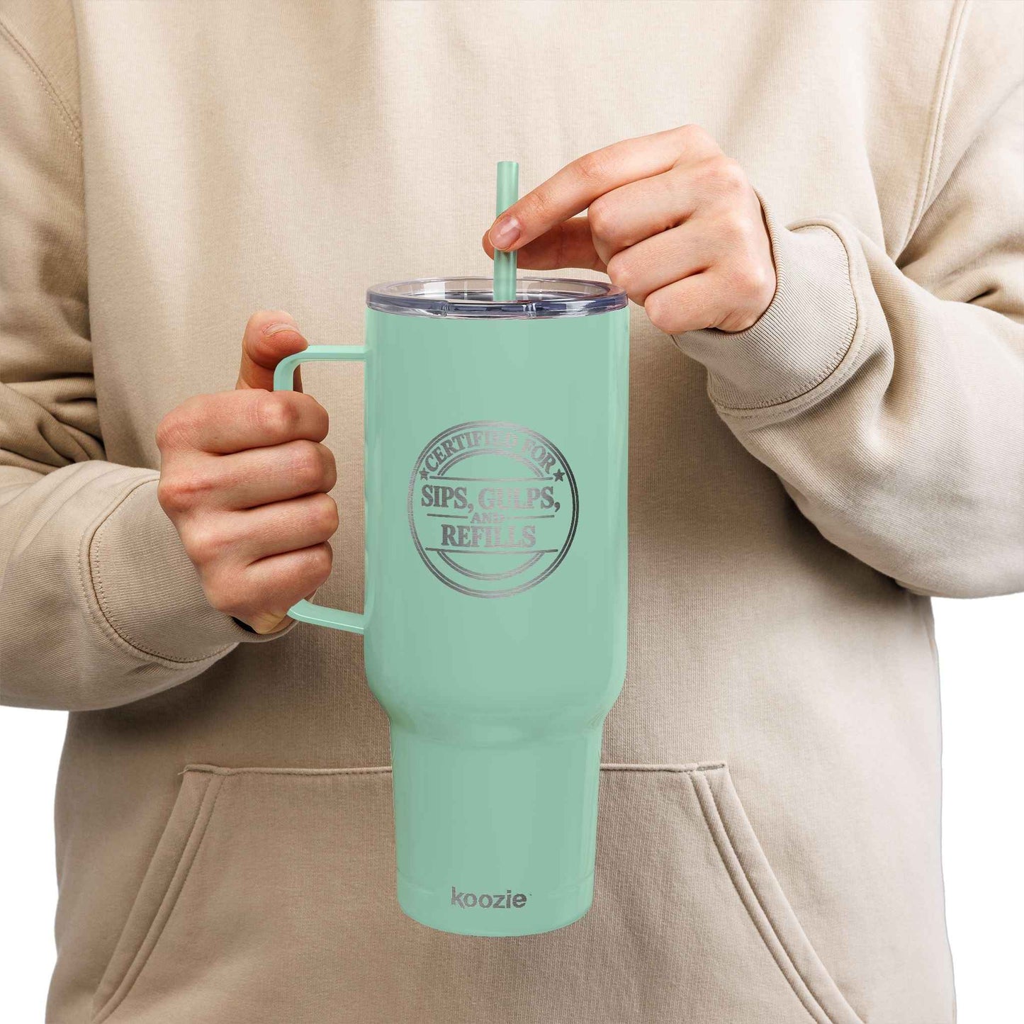 Gobelet isolé de 40 oz pour chaque gorgée et goulée
