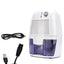 9V/USB Mini Dehumidifier Small Dehumidifier Small Mute White Household Dehumidifier - Korvel