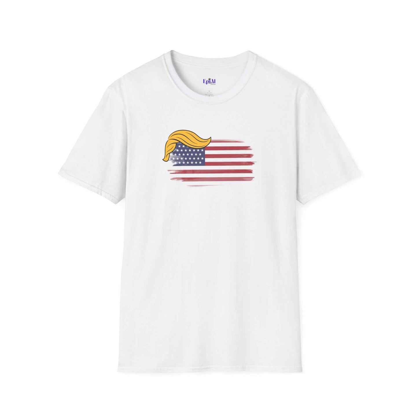 Camiseta Parodia Swoop & Stripes – Camiseta Unisex de Algodón Suave