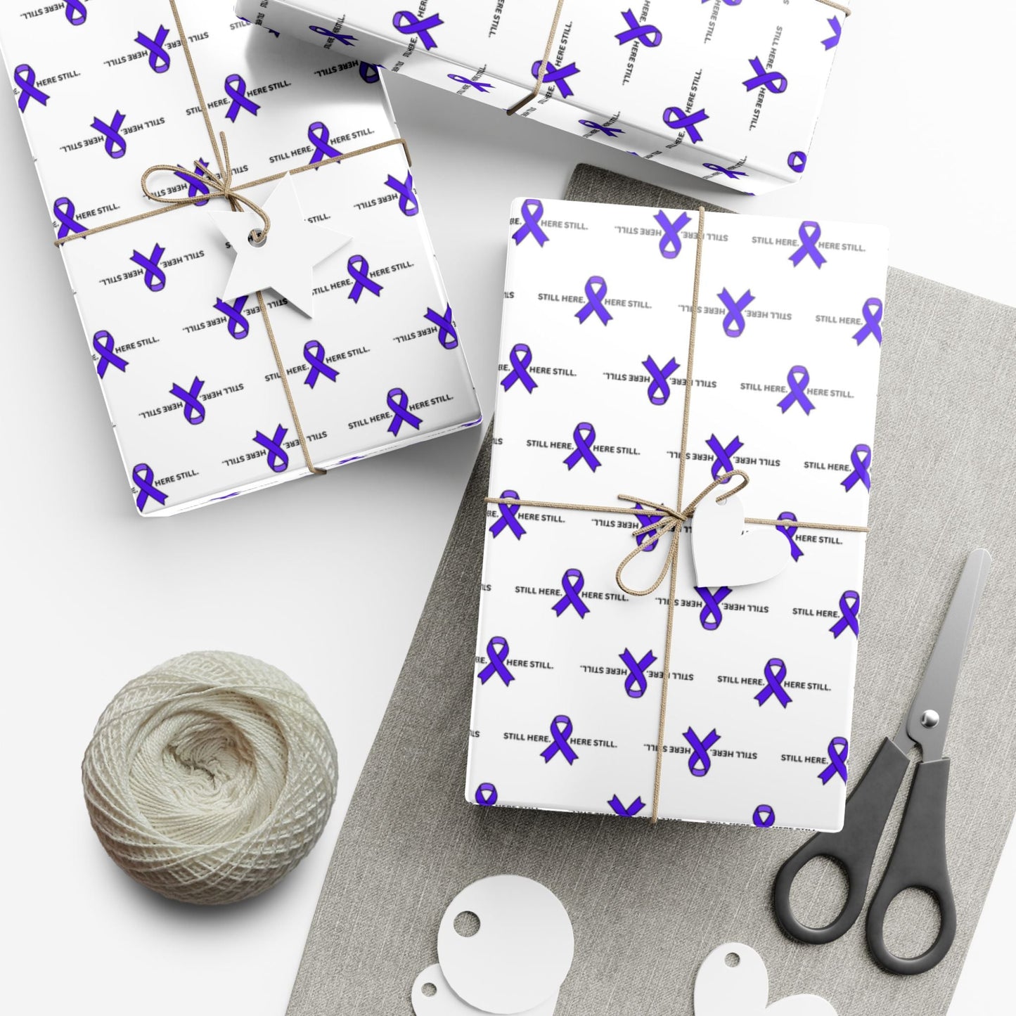 Still Here. Here Still. Gift Wrap Paper