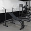 Olympic Weight Bench Bench Press Set with Squat Rack and Bench for Home Gym Full-Body Workout - Korvel