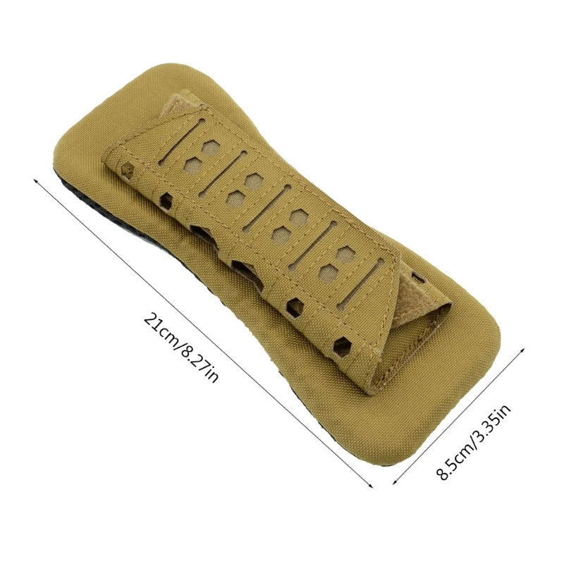 Laser Cutting Tactical Vest Shoulder Strap Pads Outdoor Backpack Breathable Mesh Cushion Shoulder Pad For Hunting Vest - Korvel