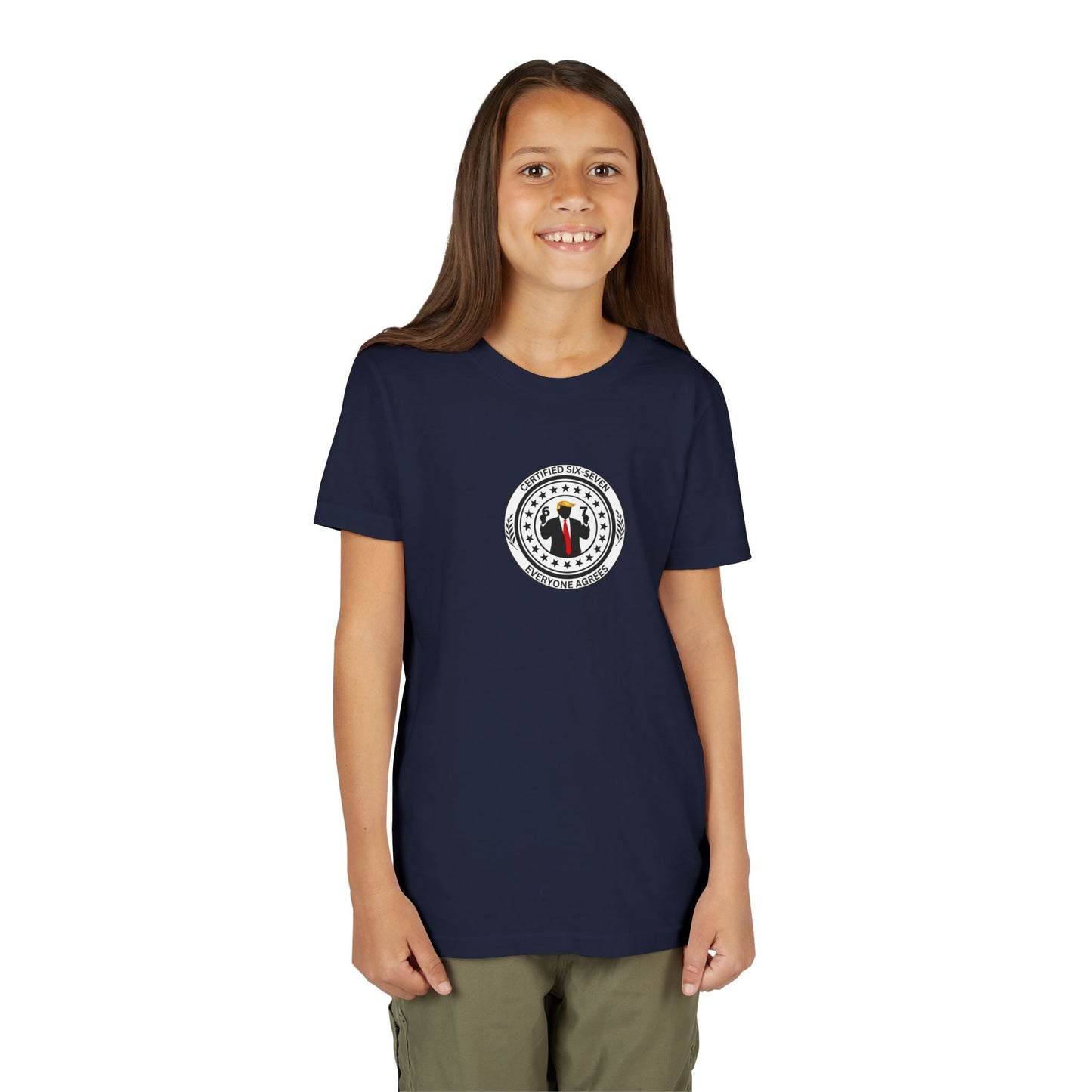 Camiseta Infantil Certificada Six-Seven
