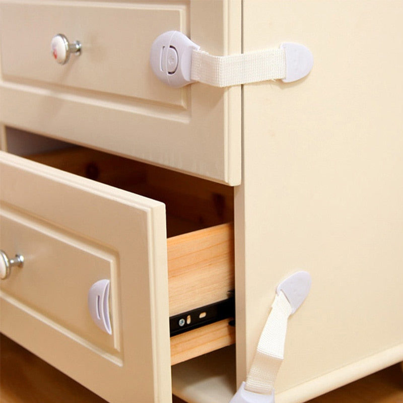 Verrous de sécurité créatifs pour bébés - Pack de 5 ou 10