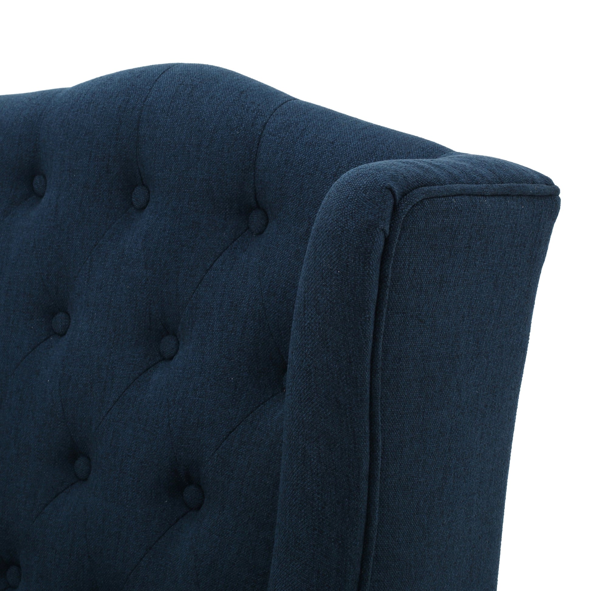 Upholstered Wingback Chair - Korvel