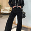 Full Size Drawstring Long Sleeve Jumpsuit - Korvel