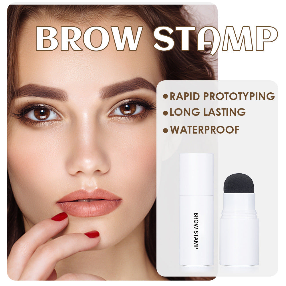 Ibcccndc White Tube Seal Eyebrow Powder Stick New Thrush Artifact Hairline Shadow Eyebrow Cream Set - Korvel