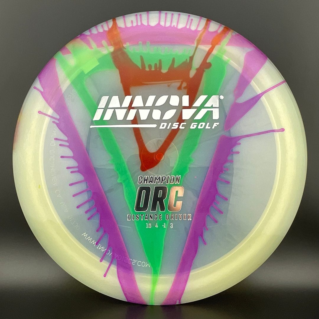 I-Dye Champion Orc Disc Golf Driver