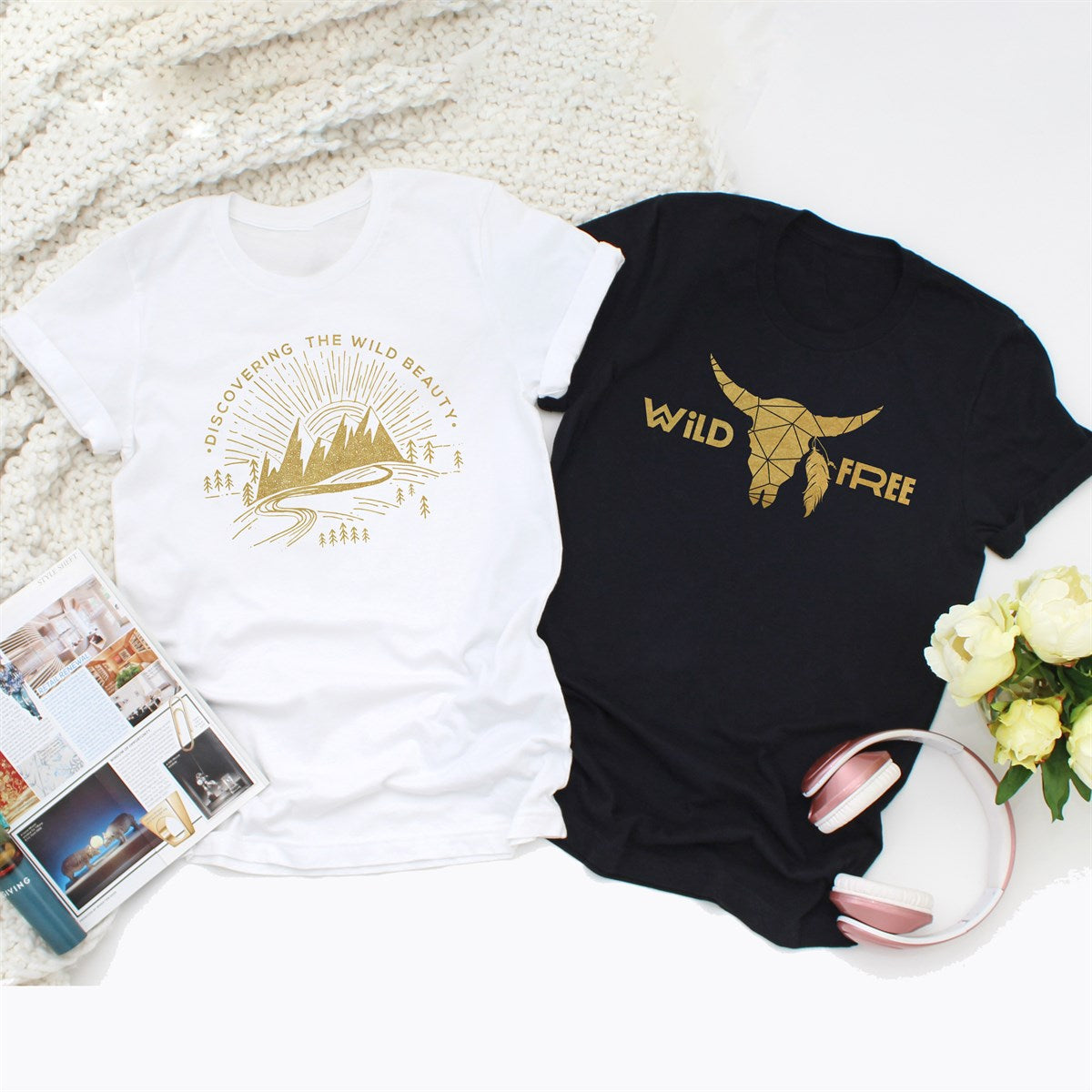 Wild Free Tee - Classic Style for Everyday Wear
