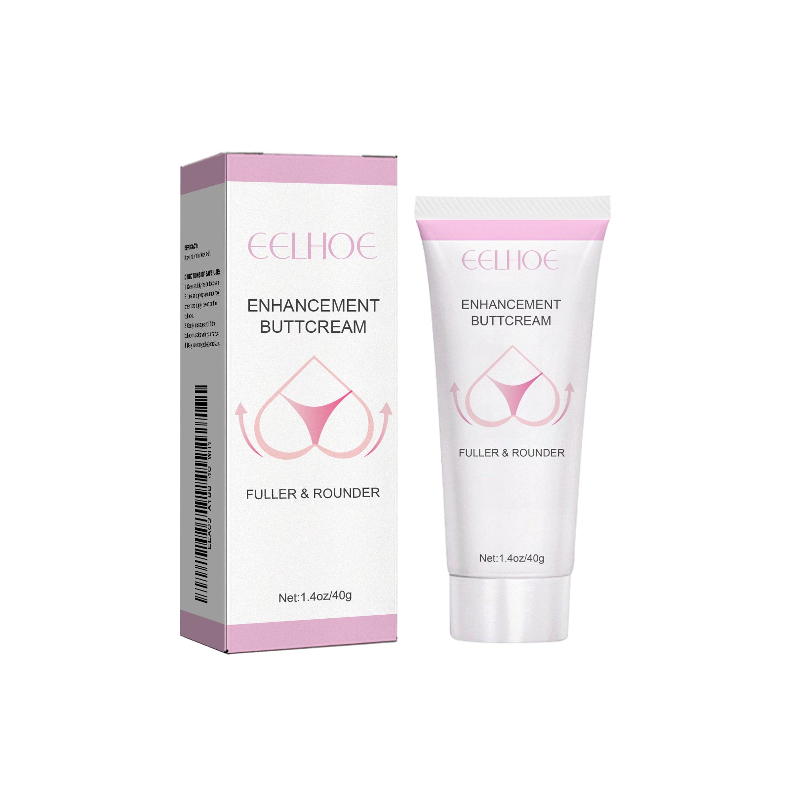 Backside Volumizing Cream, Backside Massage Firming And Firming Skin With Peach Backside Volumizing Cream - Korvel