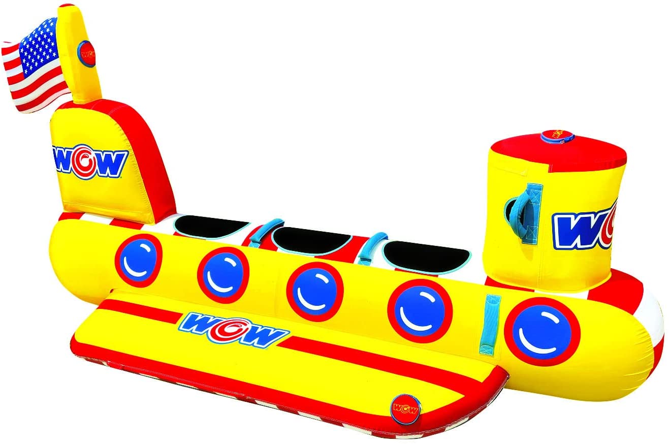 Balsa de remolque WOW Sports Submarine para 3 personas
