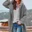 Women's Thickened Tweed Medium-Length Trench Coat