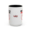 Make Politics Boring Again Parody Mug – Two-Tone Ceramic Coffee Cup