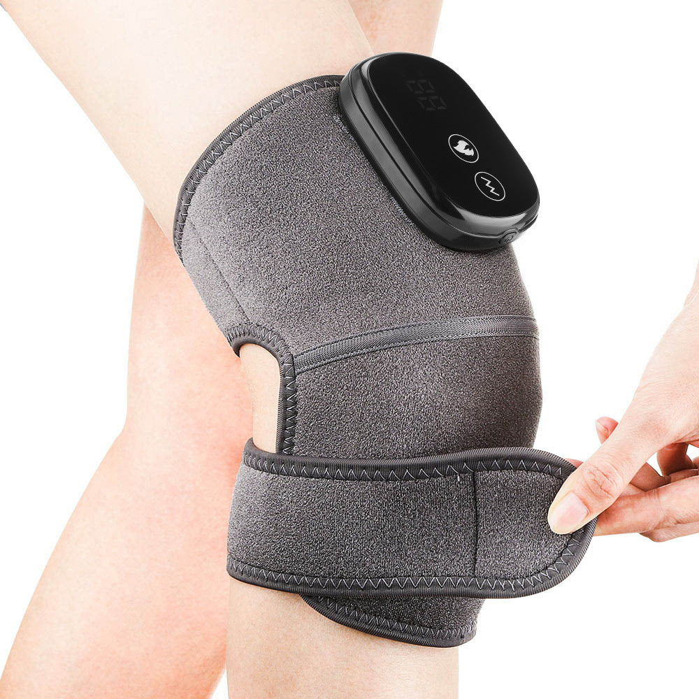 Hailicare Knee Massager Leg Vibration Massager Charging Heating Knee Pads Old Cold Leg Warmer - Korvel