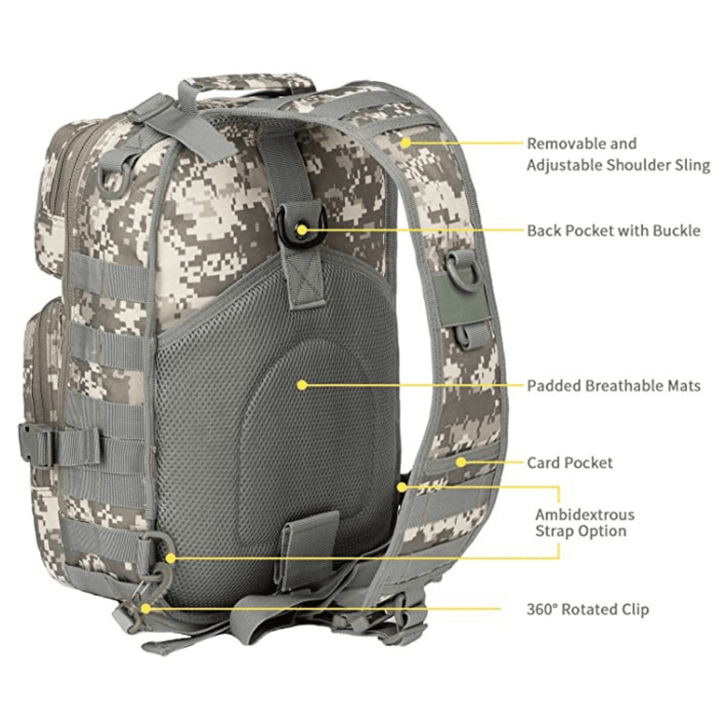 Tactical Medium Sling Range Bag - Korvel