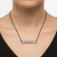 Living Aware Engraved Bar Necklace