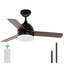 Ventilador de Techo de Palas Rectas Minimalista de 48 Pulgadas