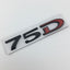 Premium Metal Tail Label Sticker for Tesla Models
