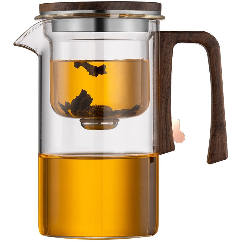 Xiaoman Elegant Magnetic Suction Glass Teapot