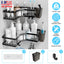 2-Piece Corner Shower Caddy Set - Anti-Rust Organizer