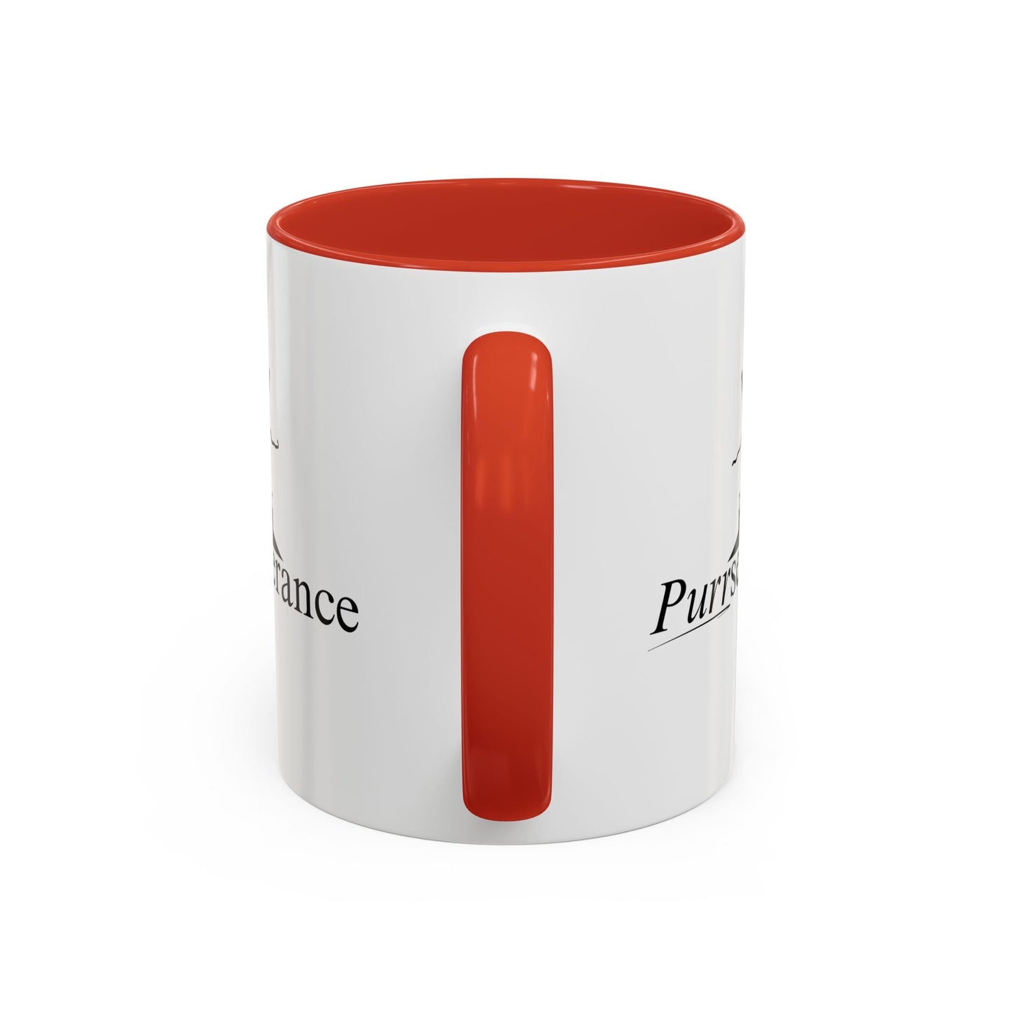 Purrseverance Accent Coffee Mug - Stylish & Functional