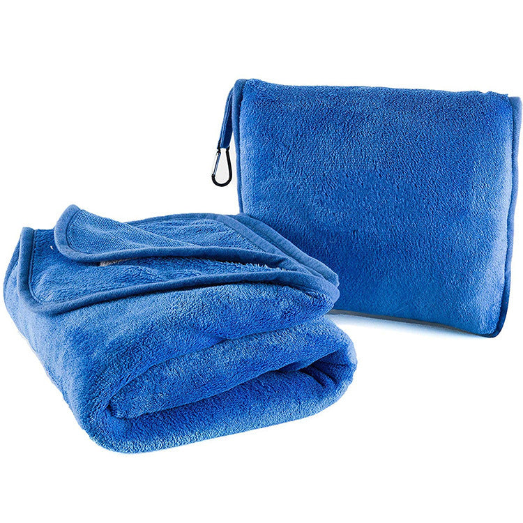 Multifunctional Foldable Travel Pillow Blanket