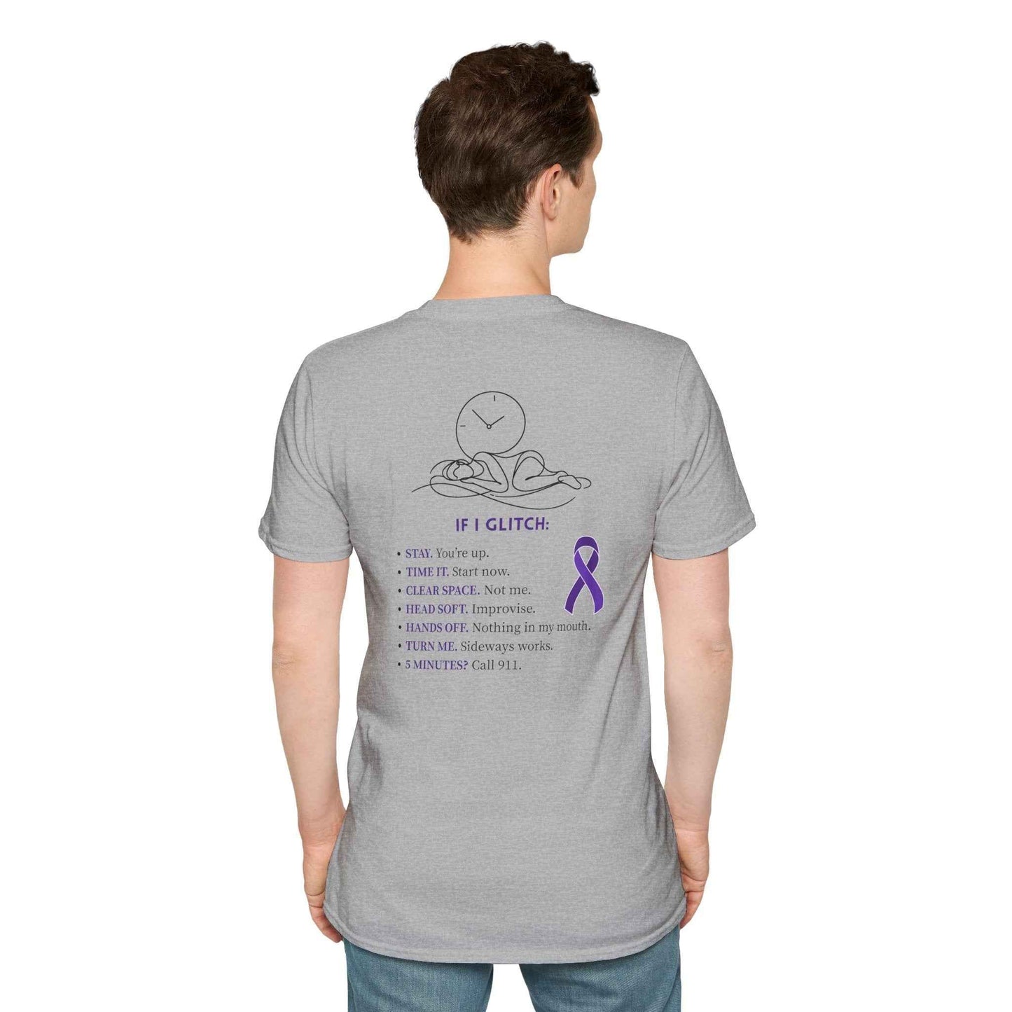 Camiseta Glitch Happens – Camiseta Minimalista de Primeros Auxilios