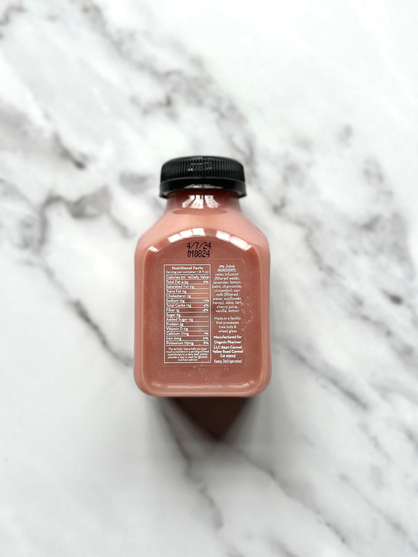 Calm & Comfort: Natural Botanical Drink for Relaxation