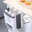 Kitchen Trash Can Portable Foldable Large Car Waste Bin For Bathroom Kitchen Cabinet Door Wall-mounted Kitchen Storage Boxes - Korvel