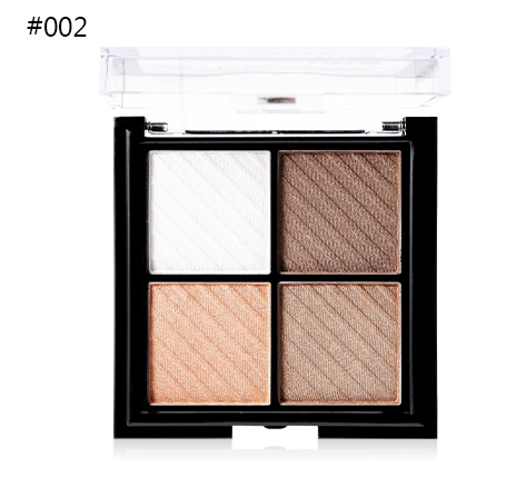 UBUB 4 Colors Eyeshadow Shimmer Natural Eyeshadow  Matte Nude Metallic Earth Color Eye Shadow Beauty Makeup Palette - Korvel