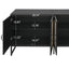 Rattan 4-Door Sideboard , Sideboard Buffet Storage Cabinet,Accent Storage Cabinet , Large Cabinet With 4 Rattan Decorated Doors - Korvel