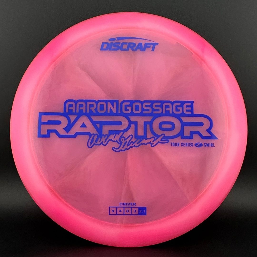 Z Swirl Raptor - Aaron Gossage 2025 Tour Series Disc