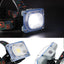Wide Angle Headlamp 3 Modes USB Rechargeable  Camping COB LED - Korvel