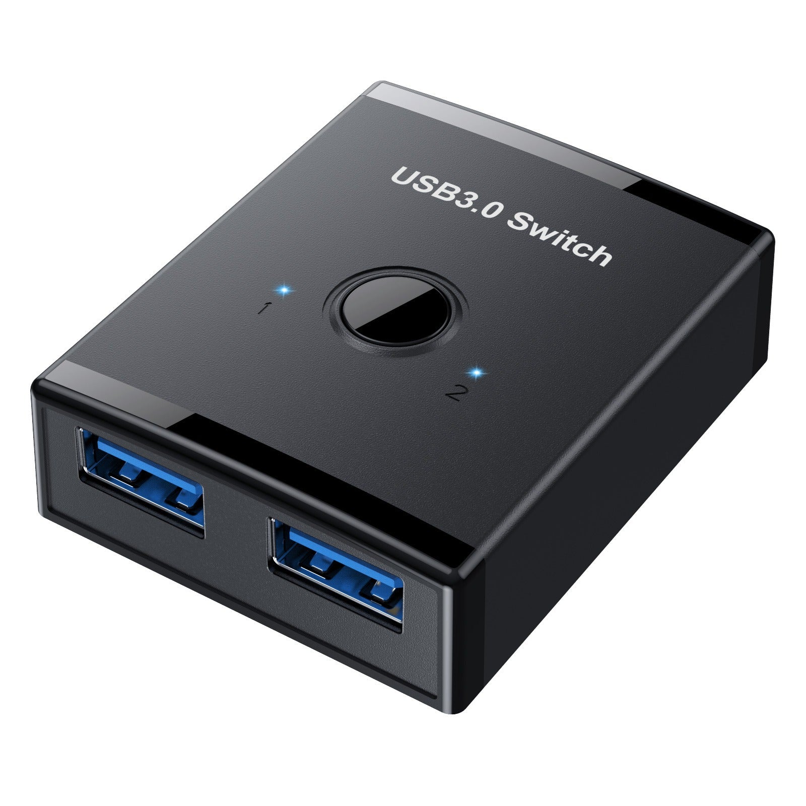 USB 3.0 Bidirectional Switcher Private Mode 2-in-1/1-in-2-in-1/2-in-1 Printer Sharer Distributor - Korvel