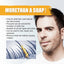 Men's Shampoo Clean Hair Nourishing Nourishing Black Shiny Hair Care Men's Shampoo Soap - Korvel