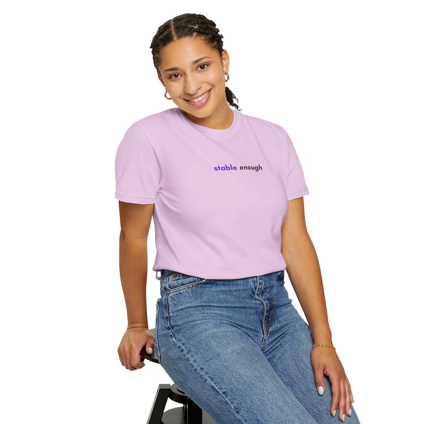 Camiseta de Conciencia sobre la Epilepsia Stable Enough