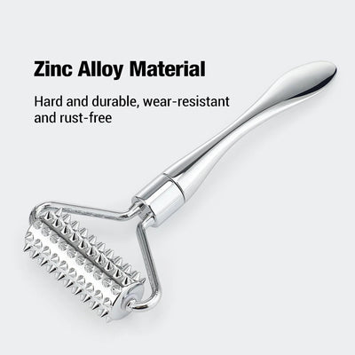 Premium Stainless Steel Face Roller & Massage Tool